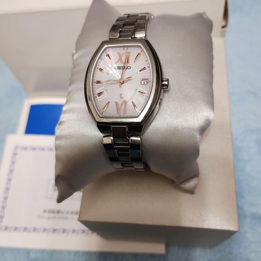 未使用級！セイコーSEIKOルキアLUKIA純チタン定価75900円