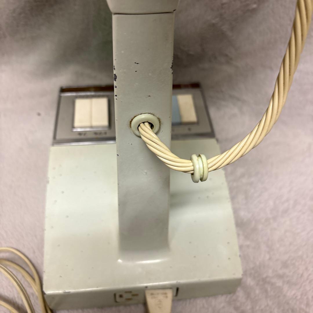 昭和レトロ緑色丸型家庭用扇風機