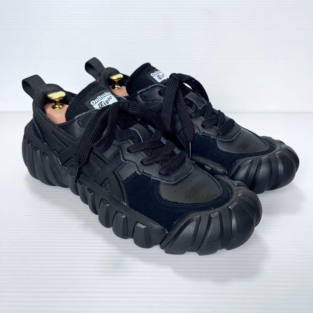 極美品✨ オニツカタイガー デンティグレ LS オールブラック 28cm