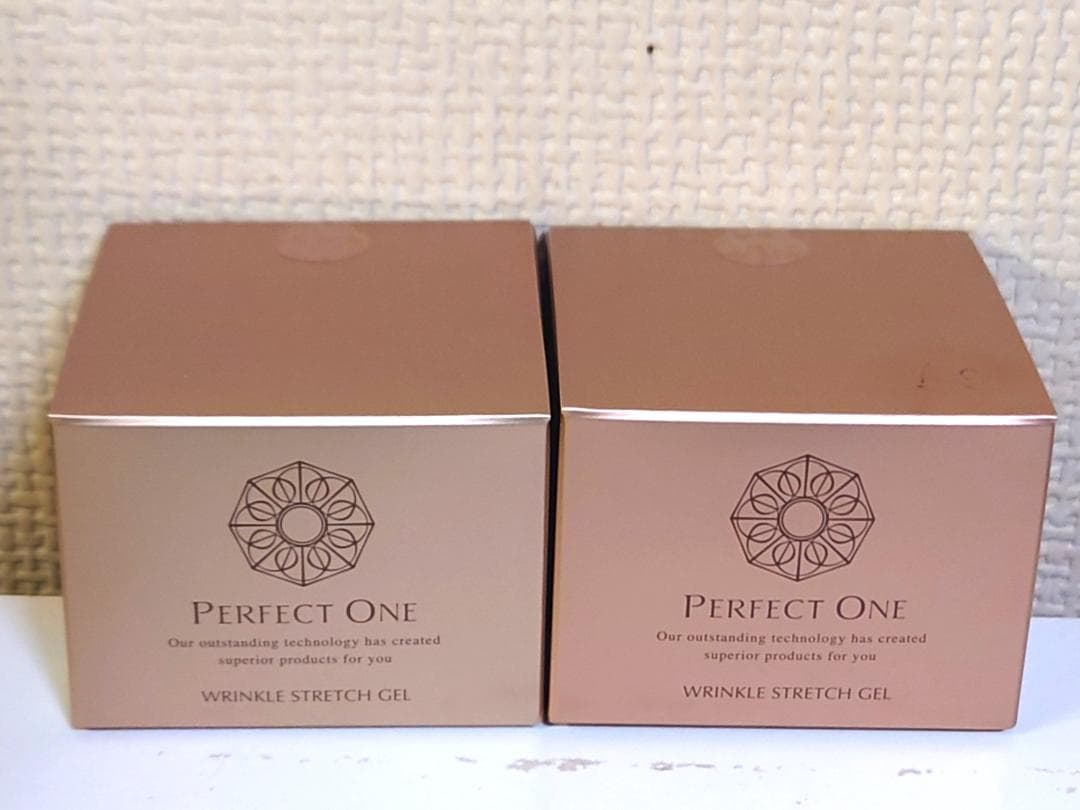 パーフェクトワン 薬用リンクルストレッチジェル 50g×2【箱痛みアリ】