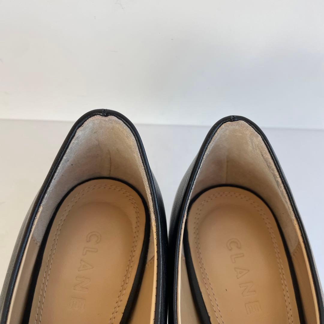 未使用級☆CLANE パンプス POINTED WAVE PUMPS 23.5