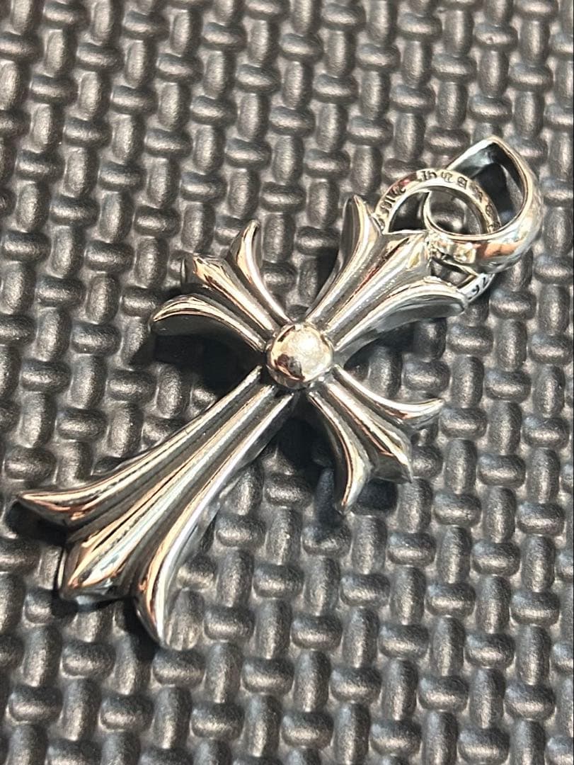 クロムハーツ ペンダントCHクロス スモール チェーン付き シルバー925 刻印