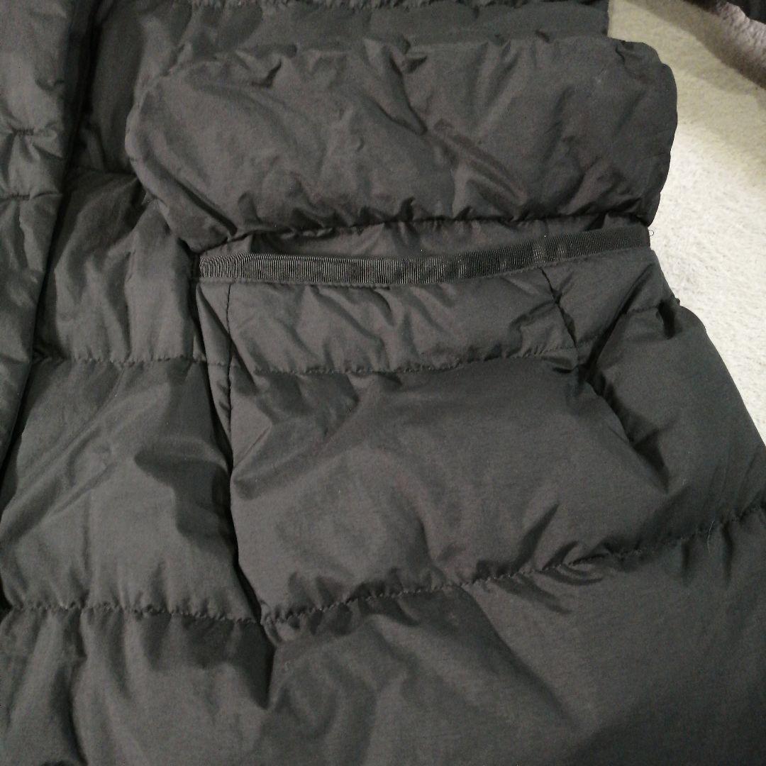 ユニクロ　プラスJ　ウルトラライトダウンフーデッドコート　ブラックXL