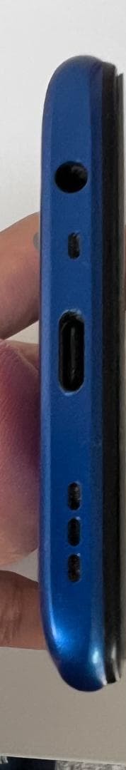 【美品】OPPO A5 2020 64GB ブルー SIMフリー デュアルSIM