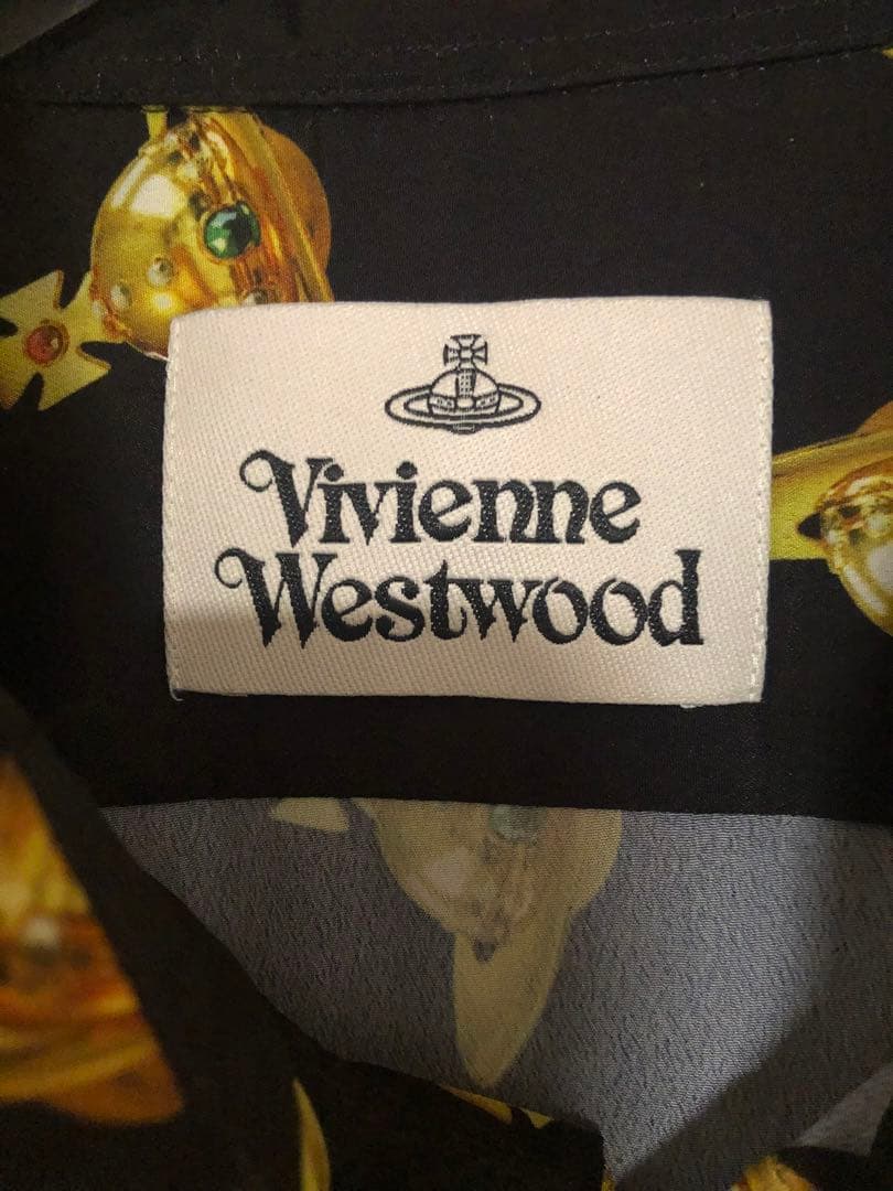 Vivienne Westwood オーブプリント 長袖シャツ