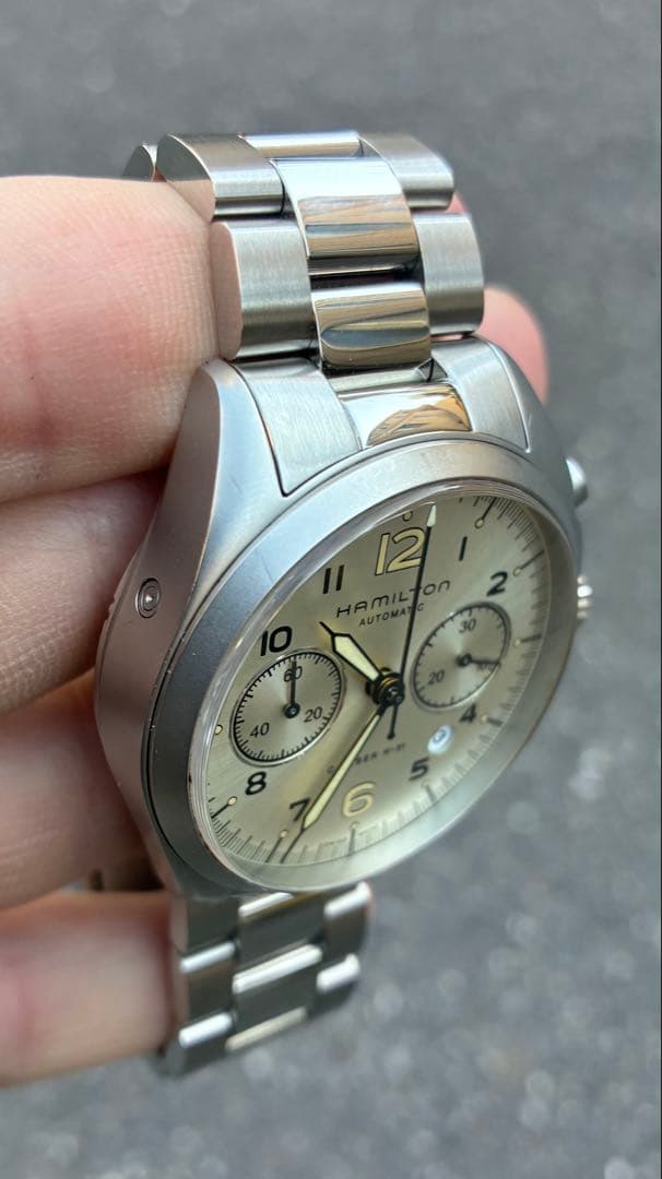 ハミルトン カーキパイロット パイオニア オートクロノ