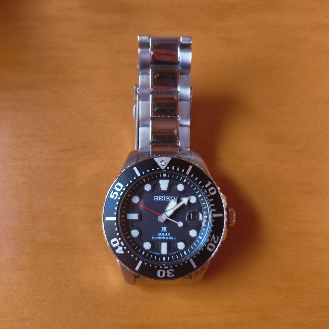 SEIKO PROSPEX SOLAR DIVER'S アナログ腕時計【極美品】