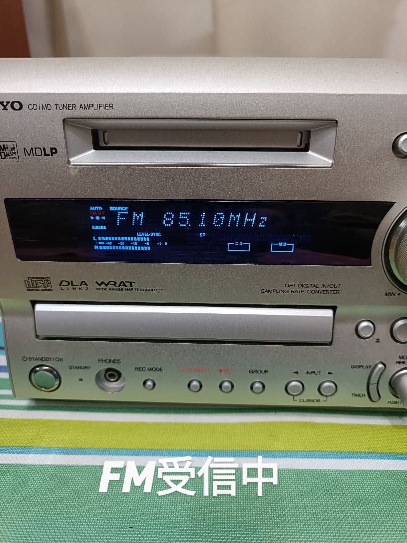 ONKYO FR-X7A CD,MD,FM/AM　整備済　完動品　リモコン付