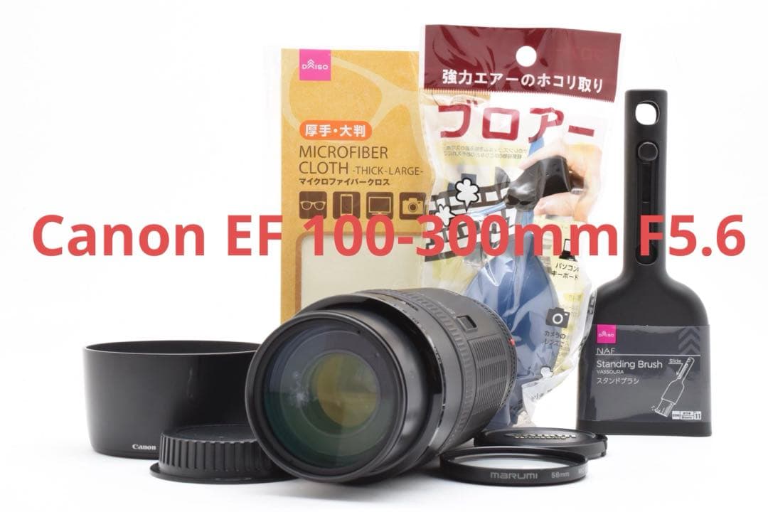 デジタル一眼レフカメラ　Canon EF 100-300mm F5.6