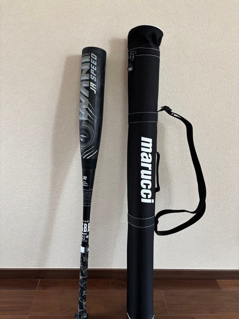 Marucci マルーチ　黒ワニ ワニクラッシャー 82㎝　バットケース付