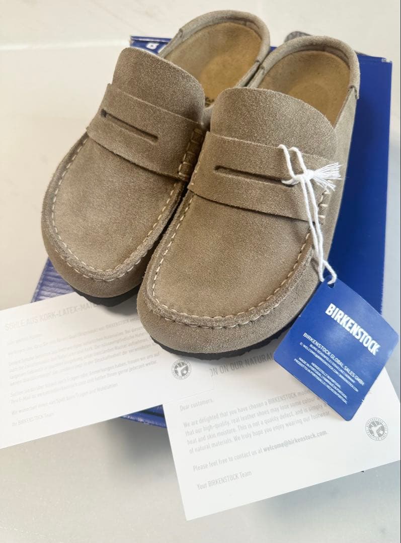 新品　BIRKENSTOCK ネープルズラップ ナロー幅35