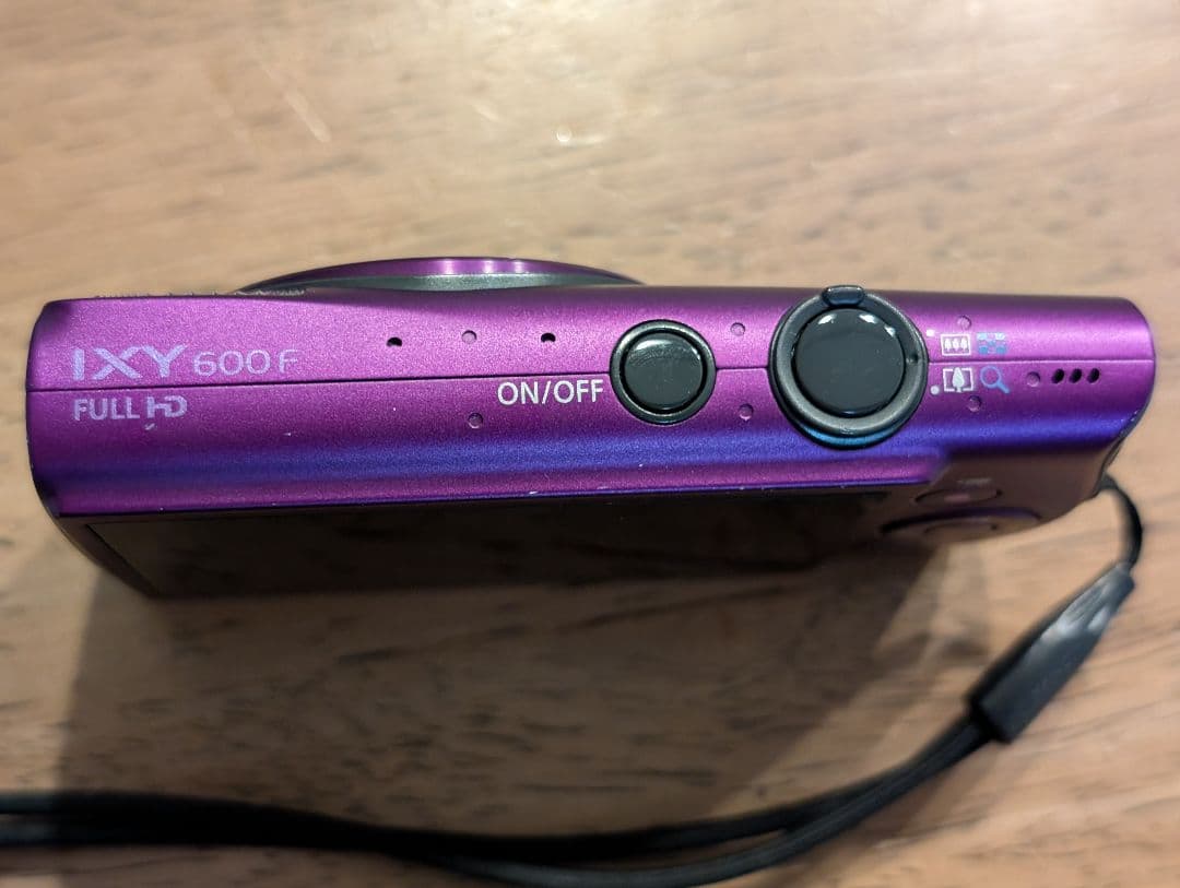 Canon IXY 600F パープル キャノン デジカメ コンデジ