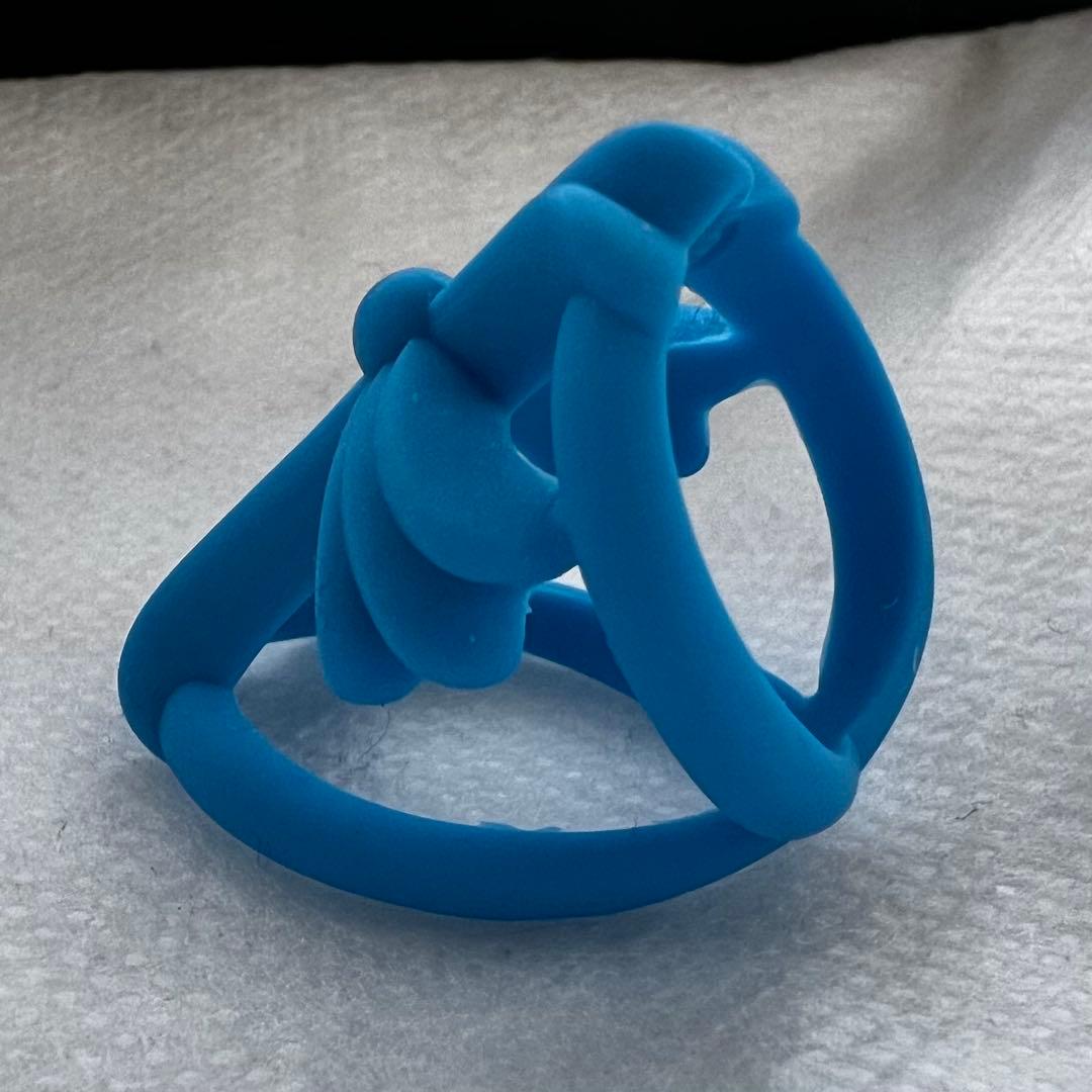 ア*ム様 クロムハーツ｜シリコンリング ブルー クロス Sサイズ