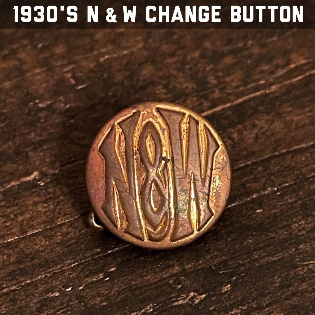 1930's N&W チェンジボタン ヴィンテージ カバーオール オーバーオール