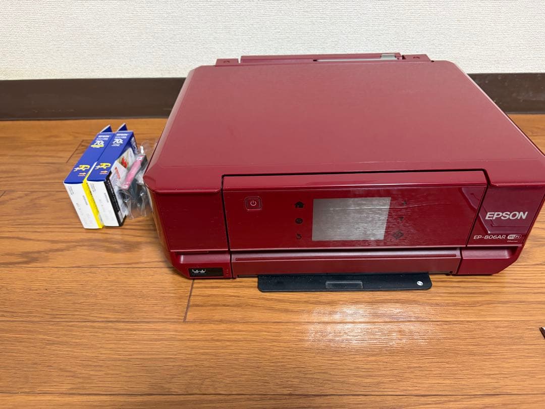 EPSON EP-806AR インクジェットプリンター、純正インク