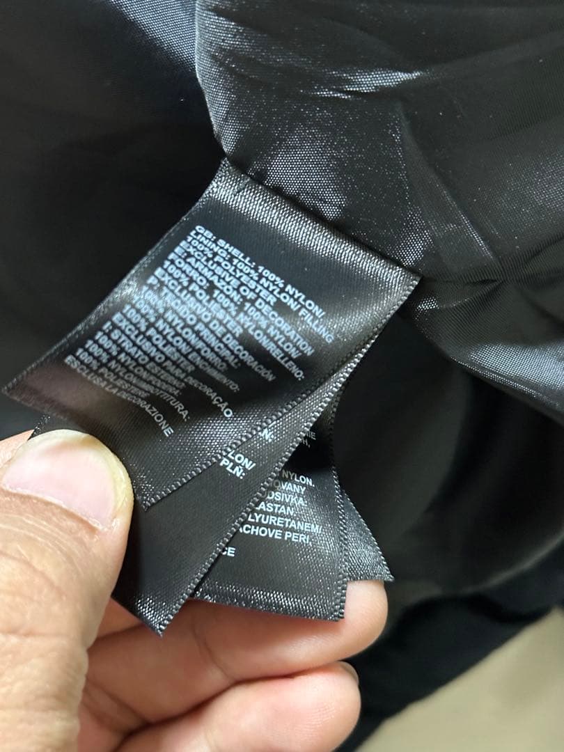 THE NORTH FACE フード付きダウンジャケット Mサイズ 黒