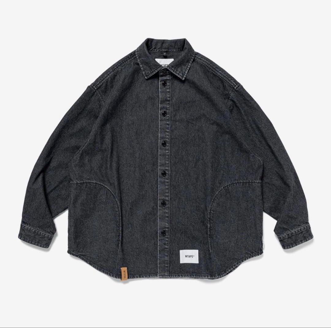 トップス Wtaps WCPO 02 COTTON DENIM BLACK