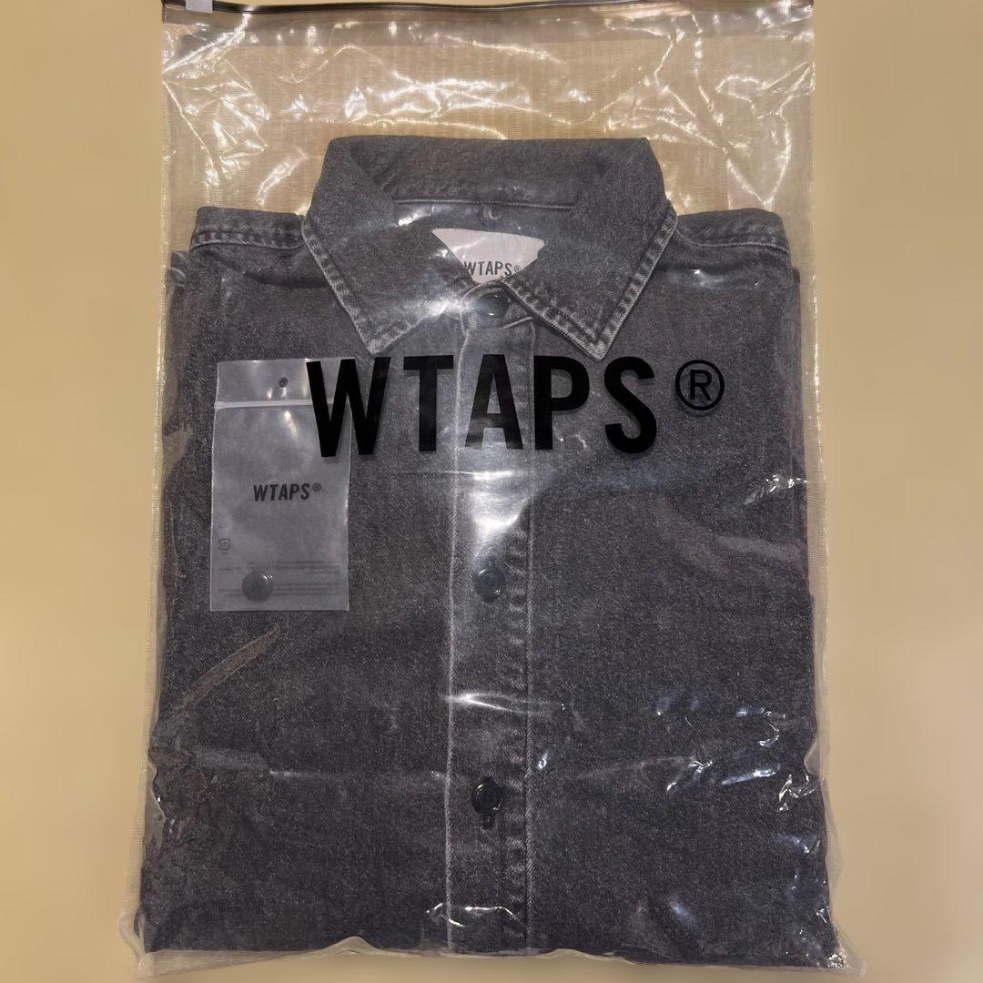 トップス Wtaps WCPO 02 COTTON DENIM BLACK