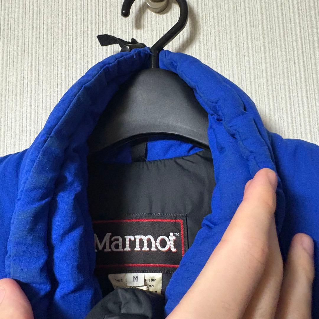 marmot マーモット ダウンジャケット ブルー 青 20周年　90s