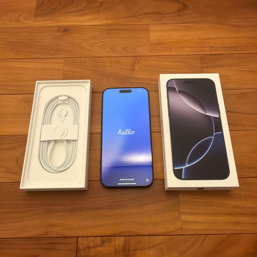 Apple iPhone 16 Pro MAX 256GBブラックSIMフリー