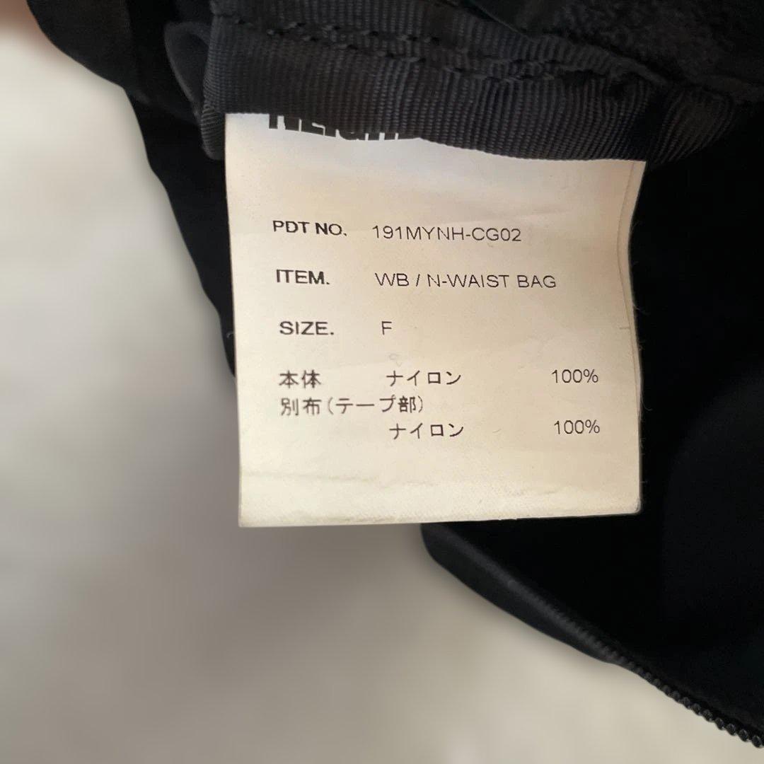 【美品】NEIGHBORHOOD ボディバッグ 黒