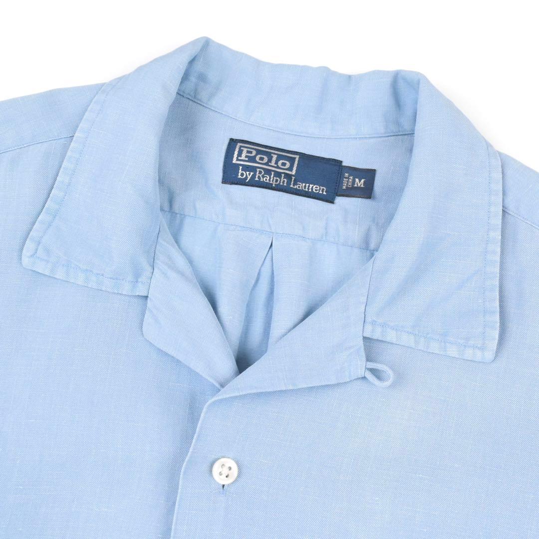 Mサイズ！ 90s Polo Ralph Lauren Shirt ブルー