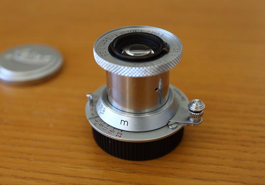 【超希少】Leica Elmer 50mm f3.5 赤エルマー　ダイヤモンド