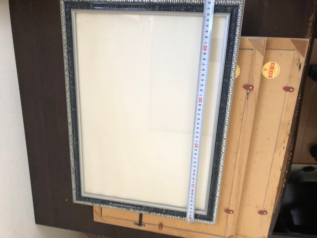 大型　額縁　6つ　フレームデッサン　ポスター　ガラス　世界堂