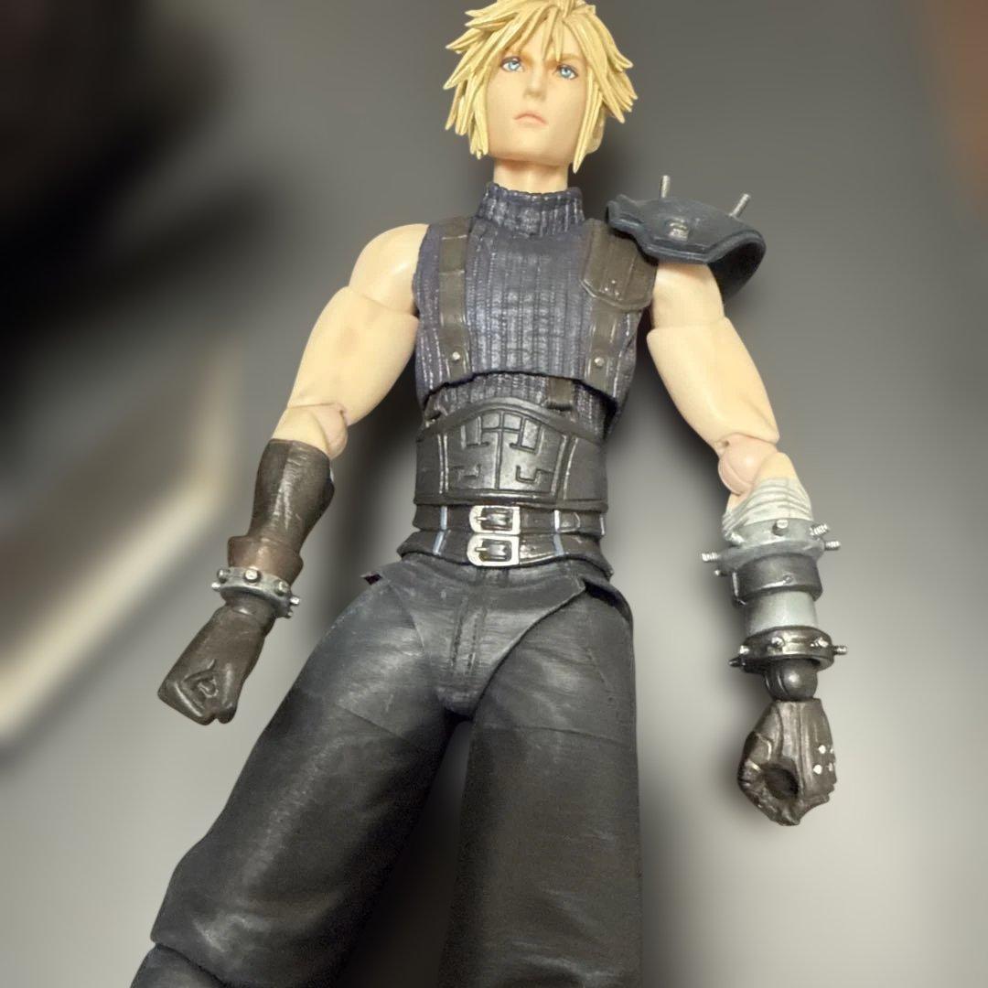 PLAY ARTS改 クラウド・ストライフ＆ハーディ=デイトナ 「フ…