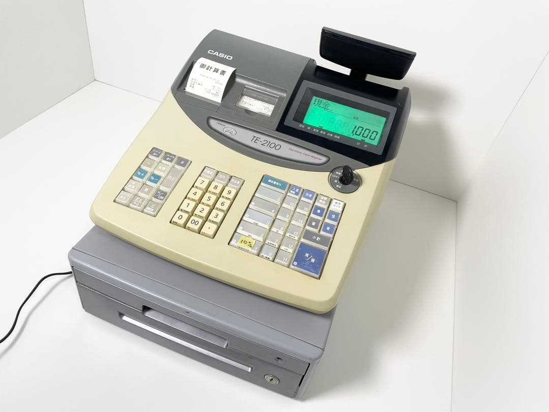 カシオ電子レジスター TE-2100
