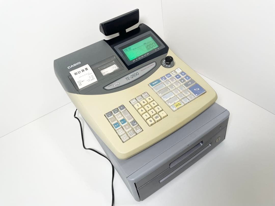 カシオ電子レジスター TE-2100