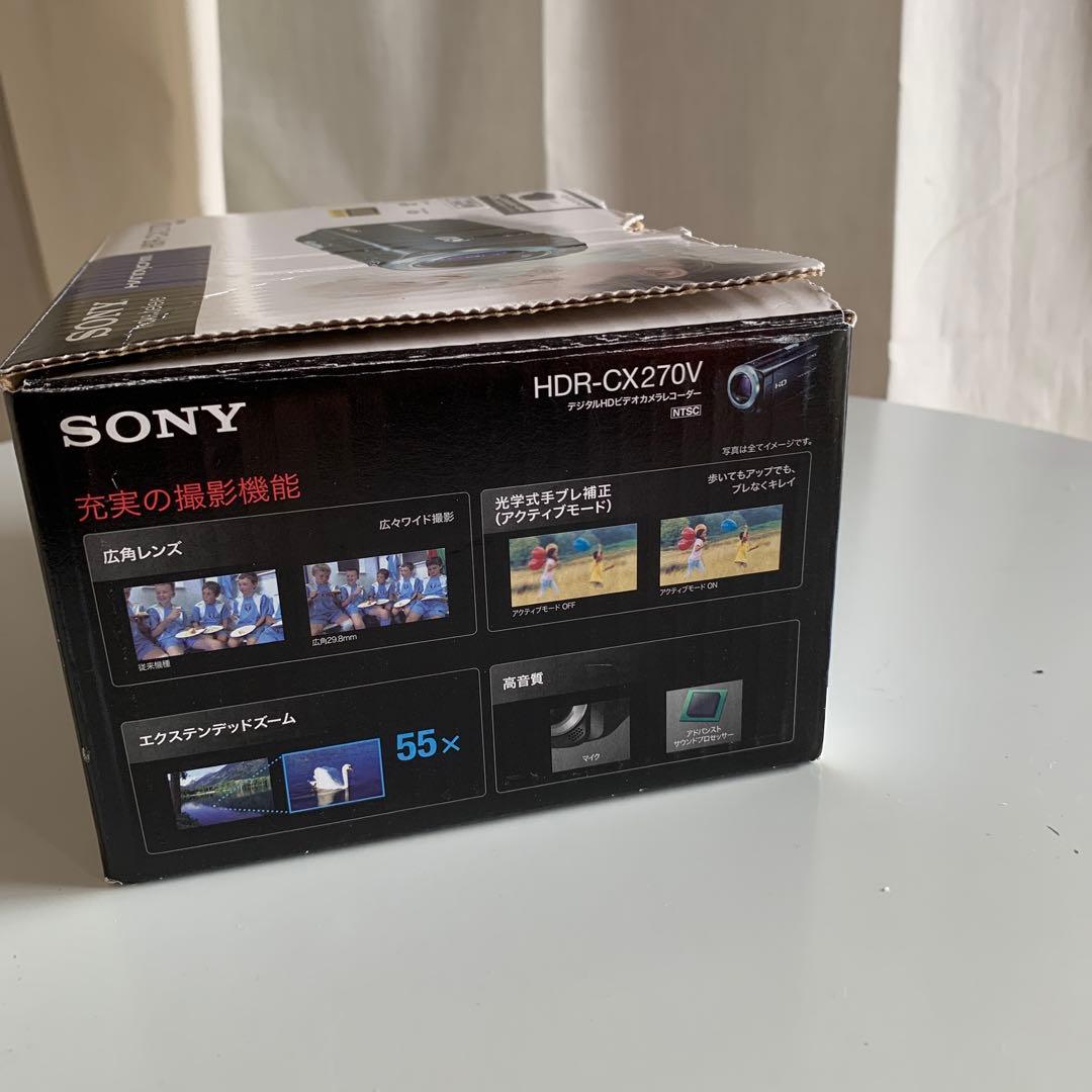【美品】★ソニーデジタルビデオカメラ 　　　　HDR-CX270V★