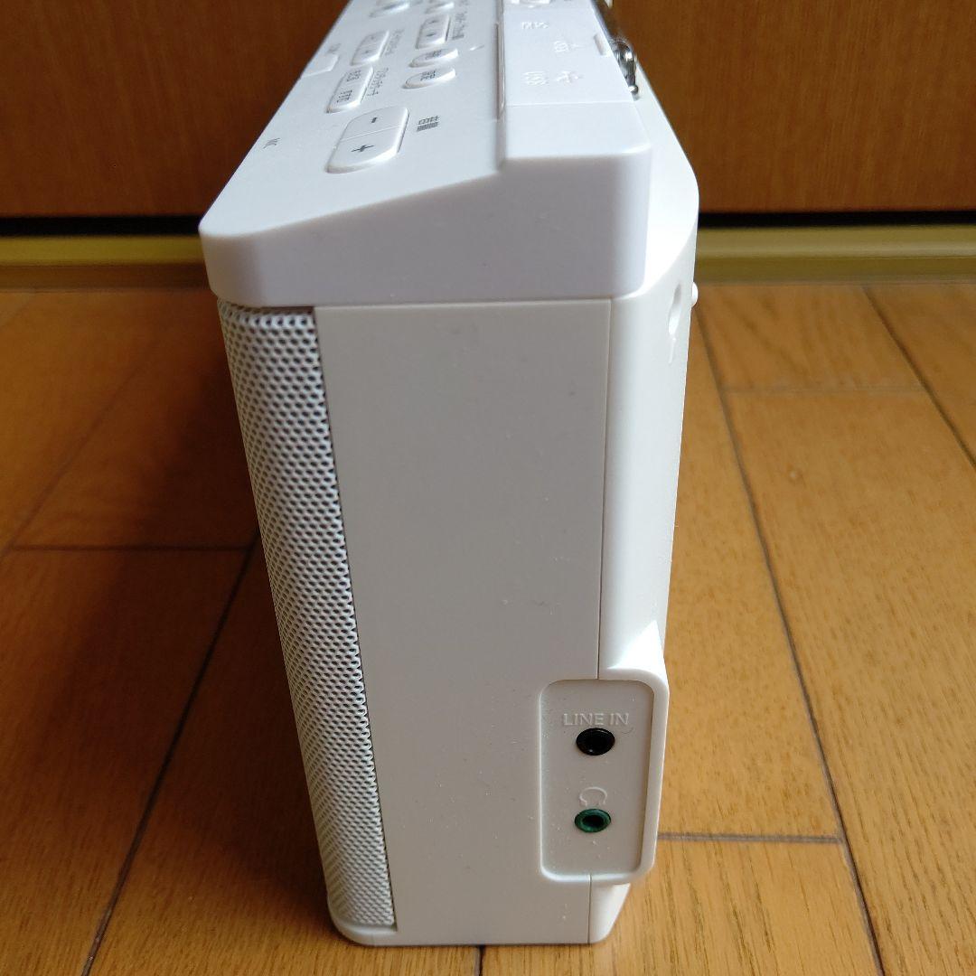 TOSHIBA SD/USB/CDラジオ TY-CX700-W
