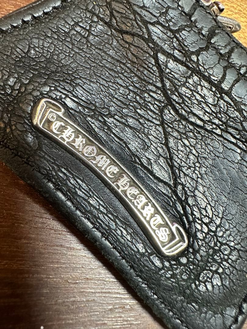 シルバーレザー†chromehearts クロムハーツ パース