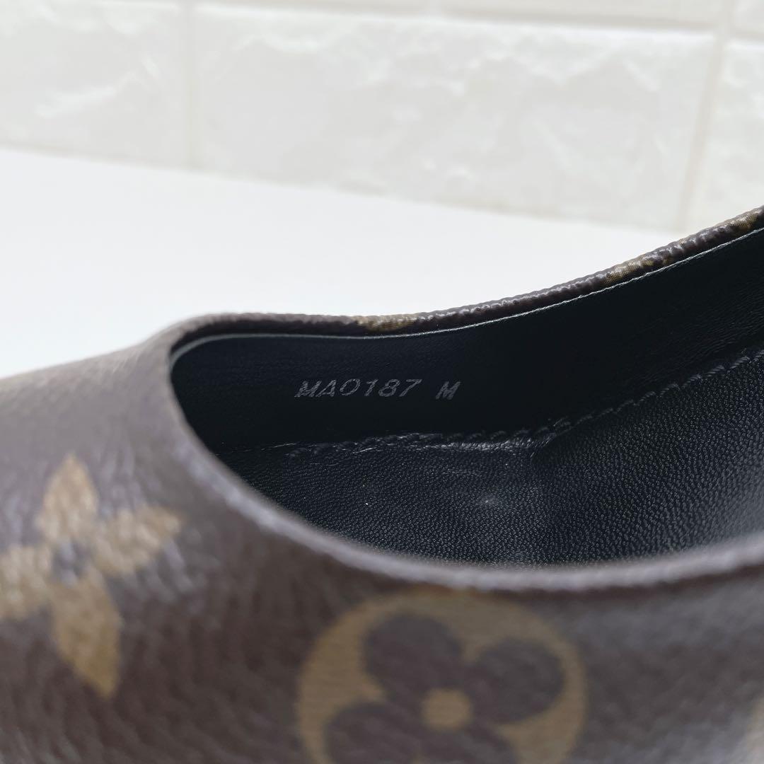 美品 ルイヴィトン モノグラム ハイヒール パンプス　PVC 36.5 ブラウン