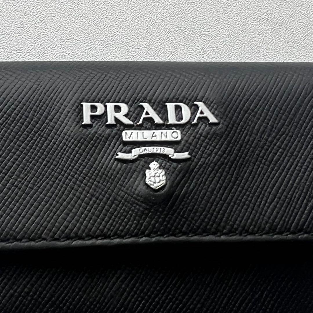 138 極上美品 PRADA プラダ カードケース 名刺入れ 財布