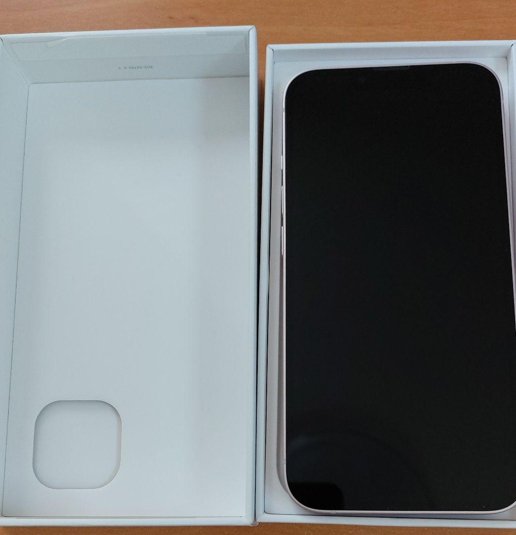 美品　iPhone13 256GB 本体 simフリーピンク　３点カバー付