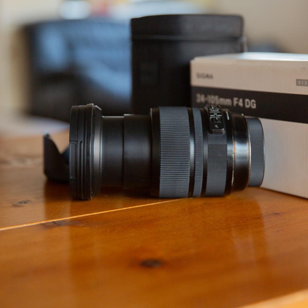 【美品】siguma 24-105mm F4 DG EFレンズ