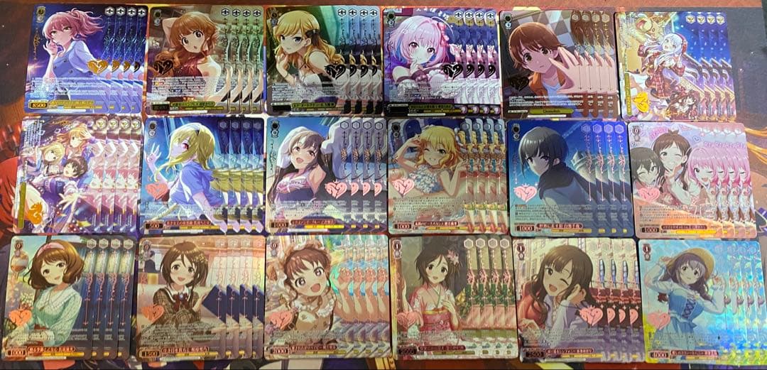 ヴァイスシュヴァルツ デレマスPB4コン＋旧弾パーツ