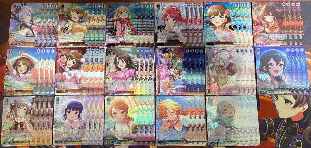 ヴァイスシュヴァルツ デレマスPB4コン＋旧弾パーツ