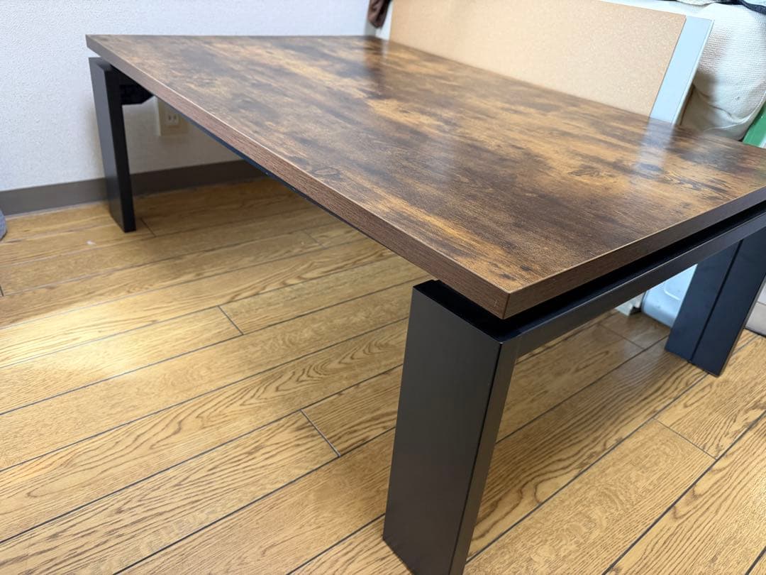 ニトリ リビングこたつ フロットS 105 ヴィンテージ BR ブラウン