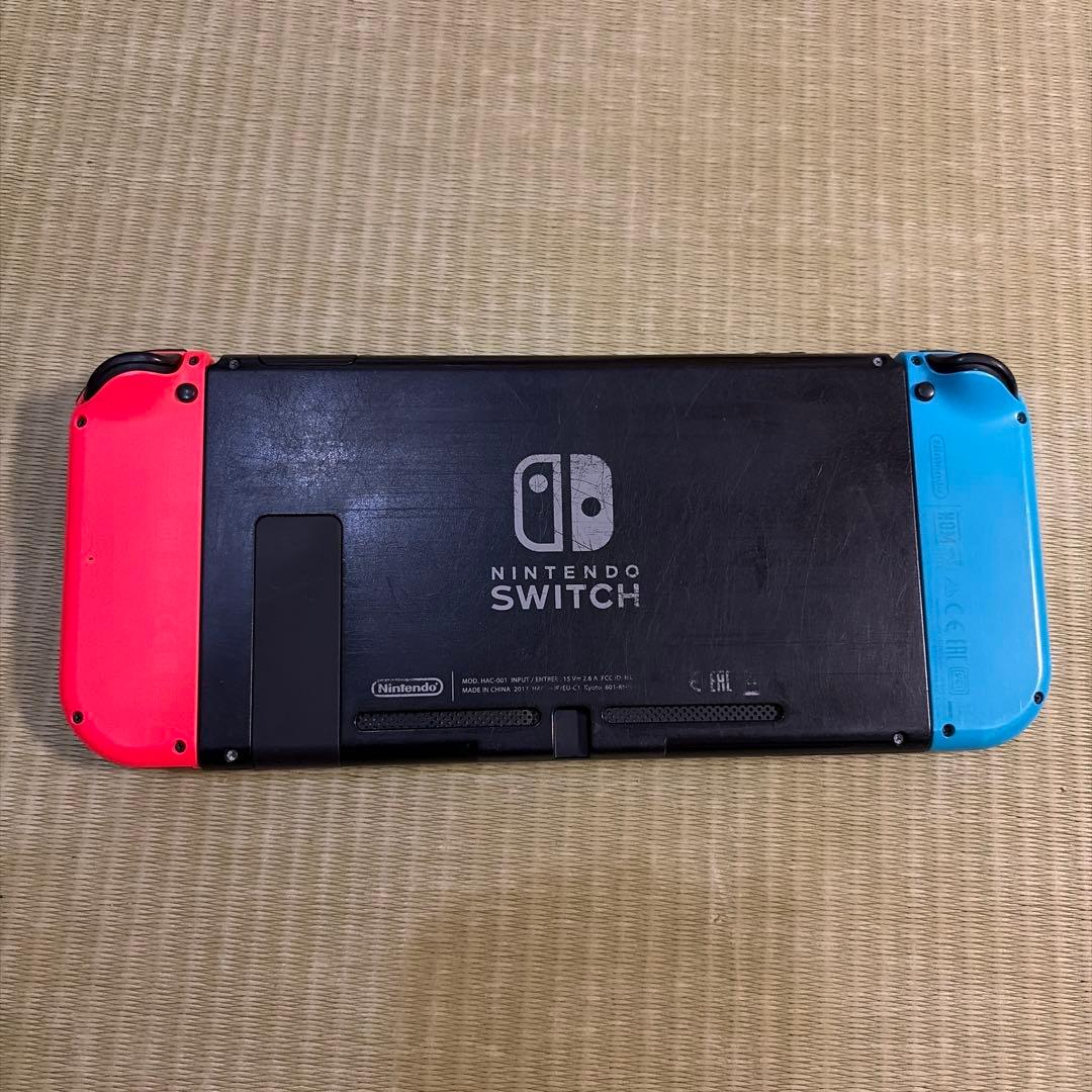 Nintendo Switch 本体 青/赤　ドック　線