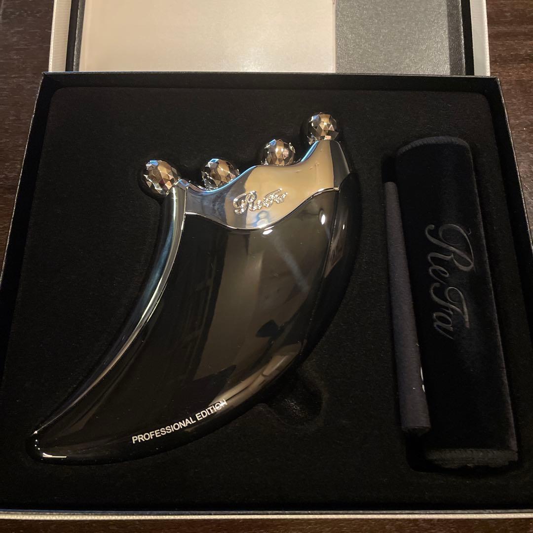 【一度のみ使用】リファ 美顔ローラー カッサ ブラック refa 4 caxa