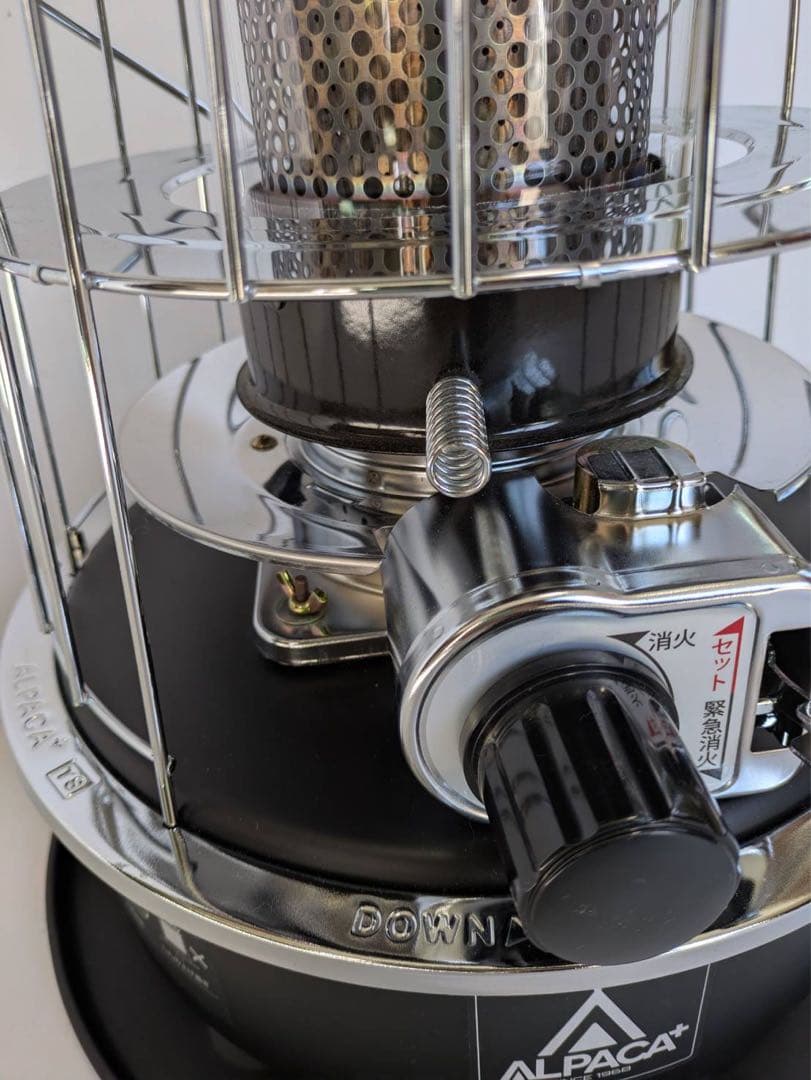 アルパカ＋ストーブ　TS-77NC　暖房面積目安 13～17㎡