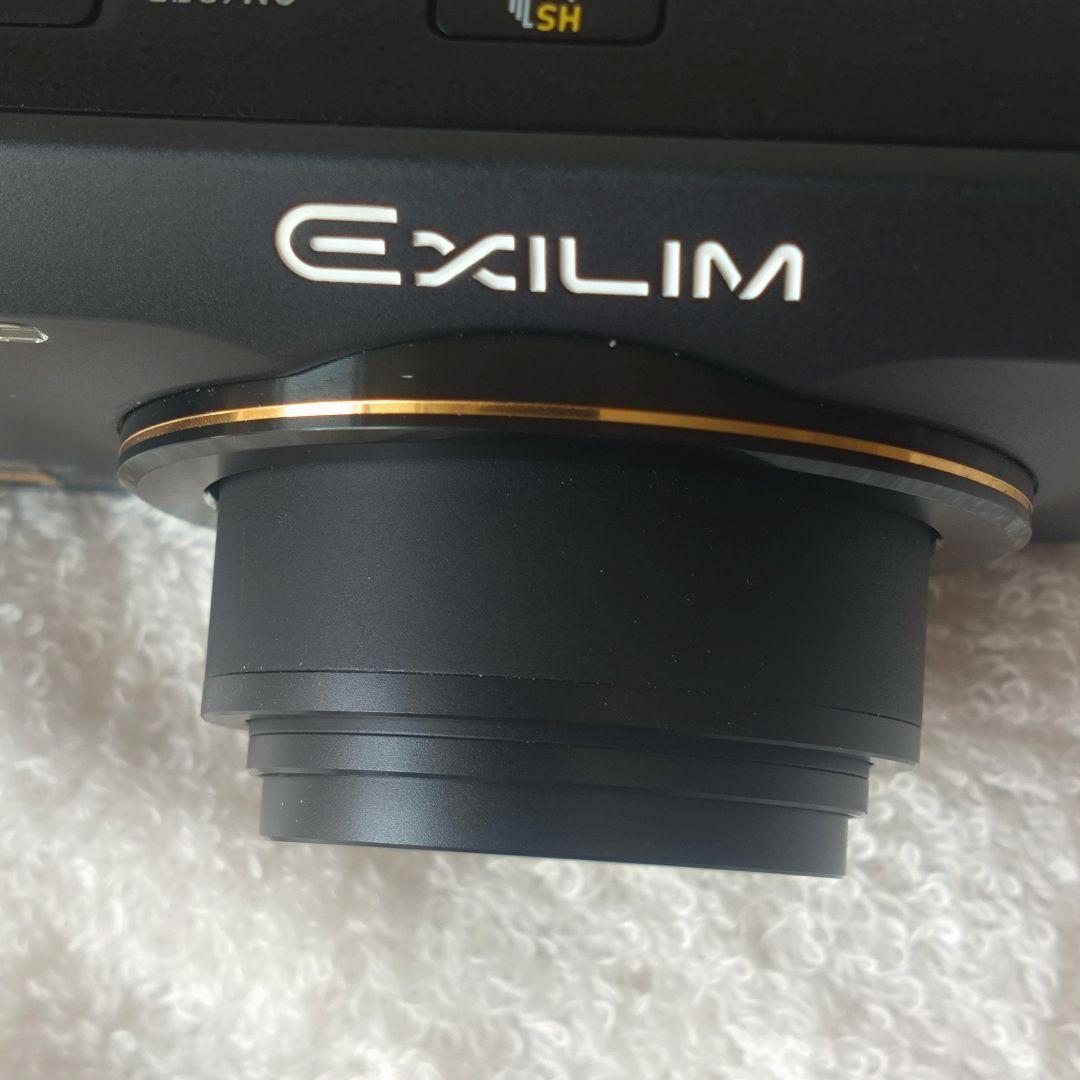 美品CASIO HS EX-ZR1000ブラック デジタルカメラ EXILIM