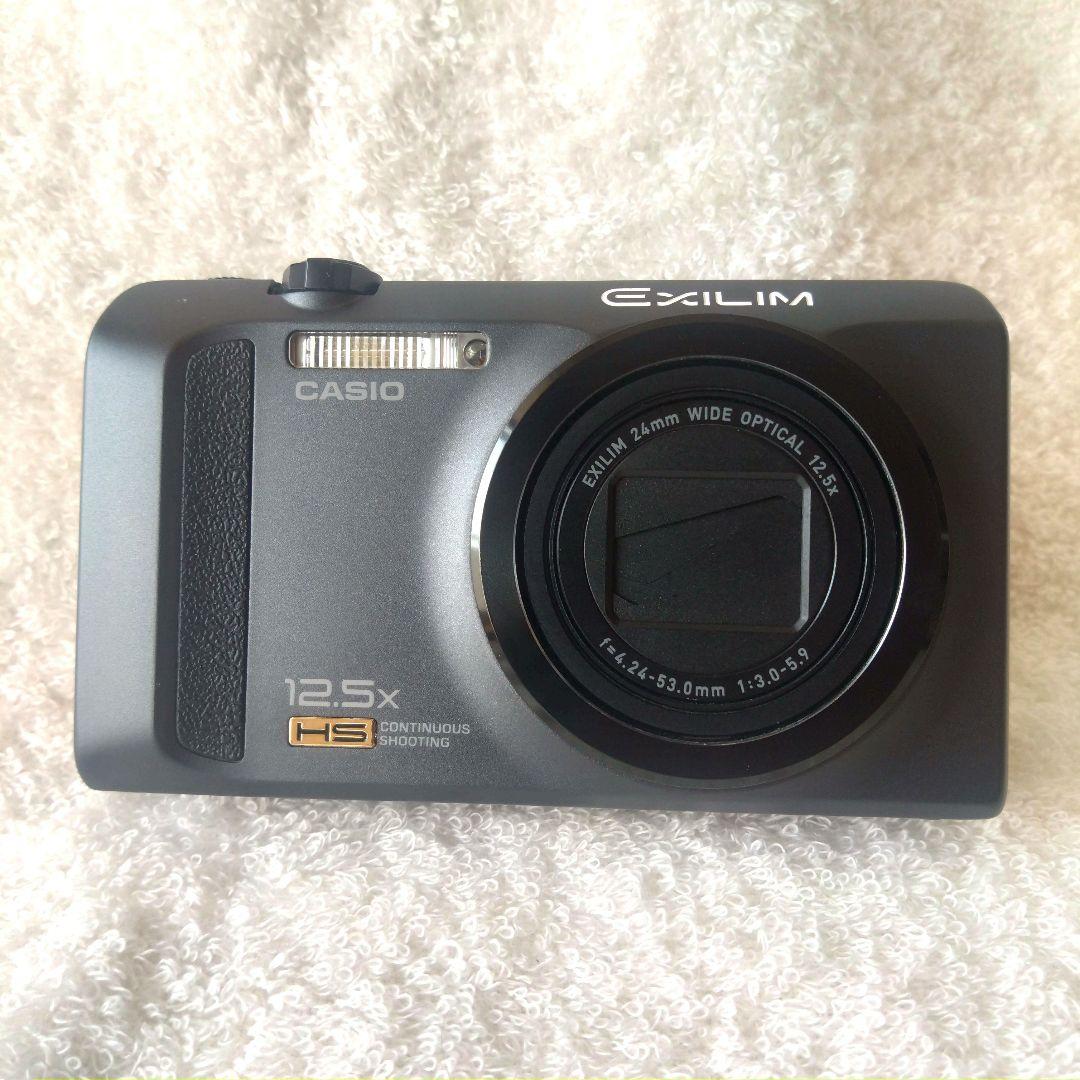 美品CASIO HS EX-ZR1000ブラック デジタルカメラ EXILIM