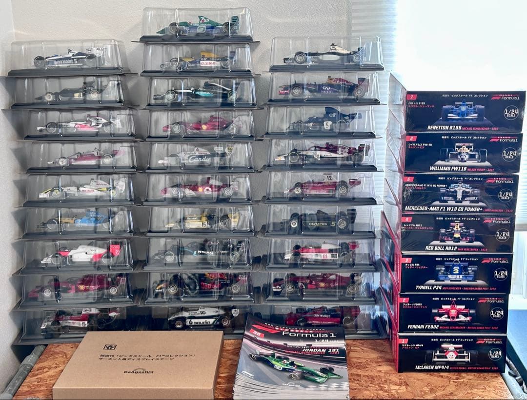 ビッグスケール F1 コレクション No.1～No.35 ディアゴスティーニ