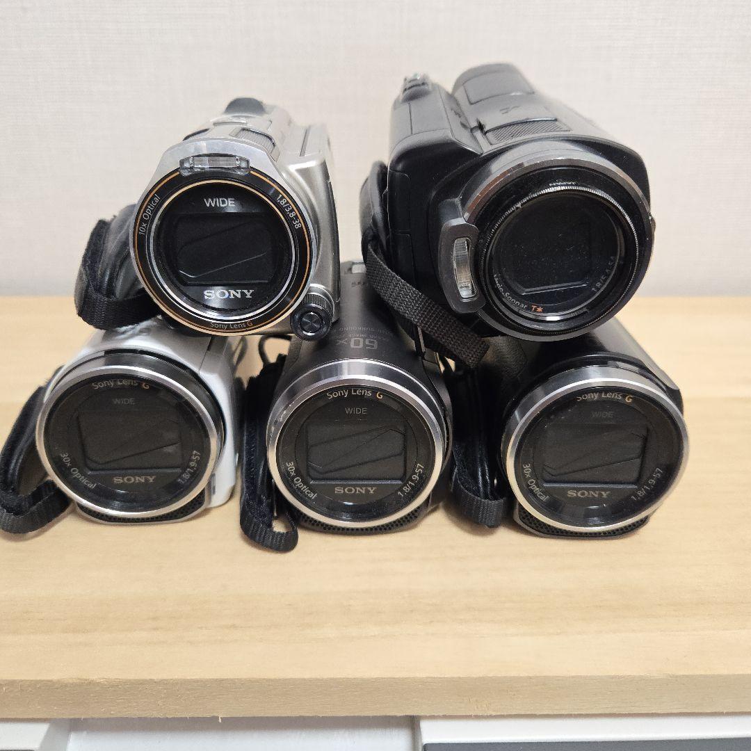 T*プ様 SONY ビデオカメラ 5台セット