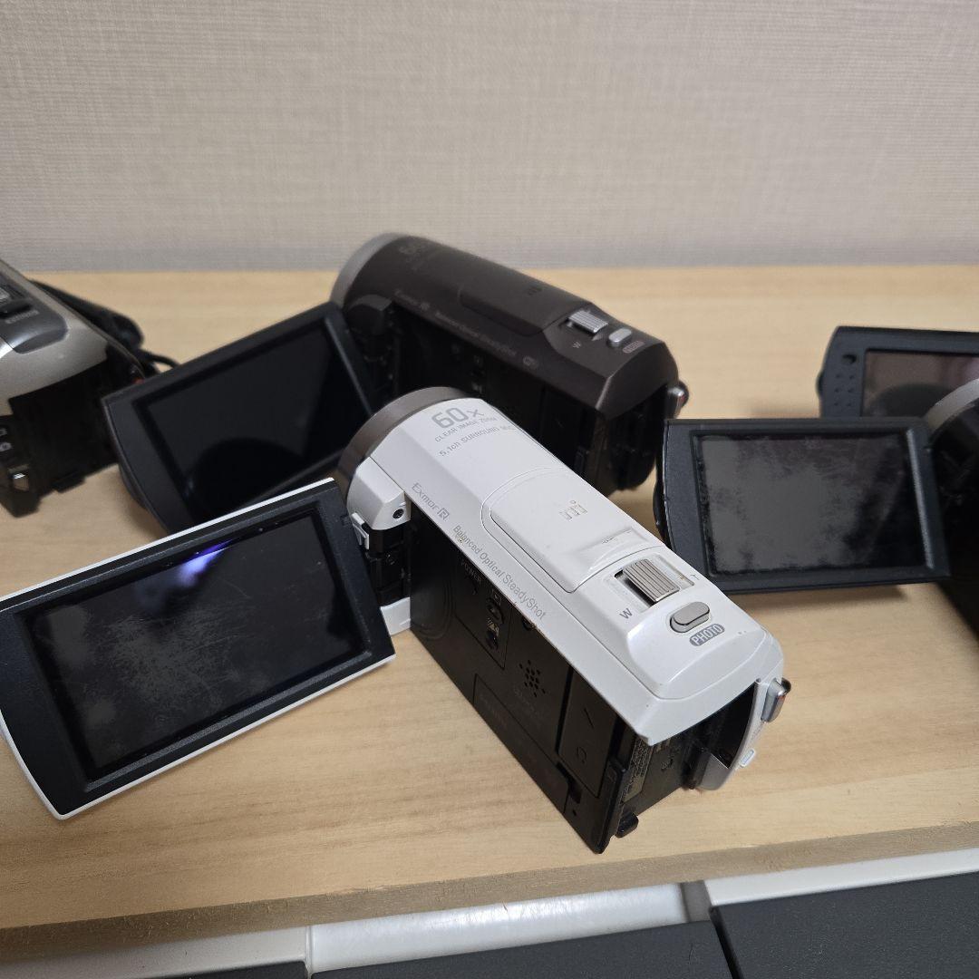 T*プ様 SONY ビデオカメラ 5台セット