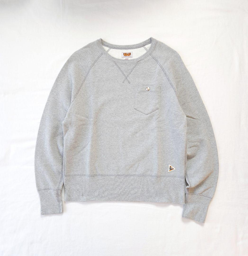 ◇mzk様◇Felco　フェルコ　良品　スウェット　ガゼット　グレー　L